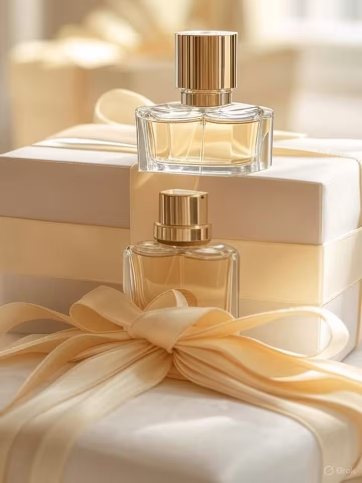 Cadeaux de luxe emballés avec élégance pour les fêtes de fin d'année